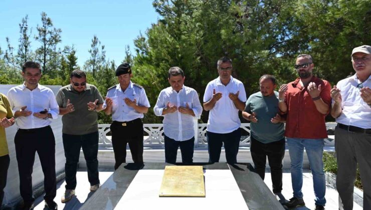 Yarbay Hüseyin Avni Bey Mezarı Başında Anıldı