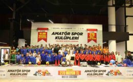 5 yılda 600 amatör spor kulübüne 270 milyon TL destek