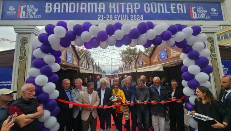 6.Bandırma Kitap Günleri başladı