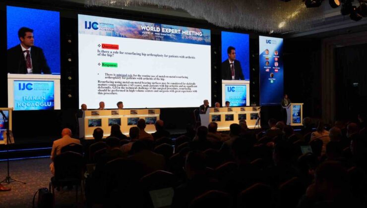 83 ülkeden 500 ortopedist İstanbul’da buluştu