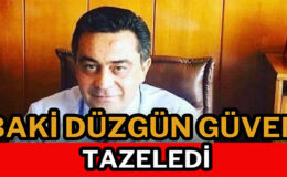 Baki Düzgün güven tazeledi