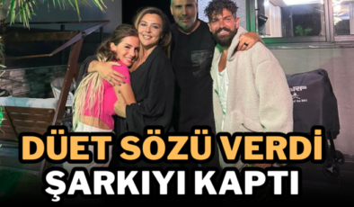 Düet sözü verdi şarkıyı kaptı