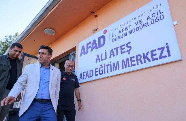 Bilecik’e  AFAD Eğitim Merkezi kuruluyor