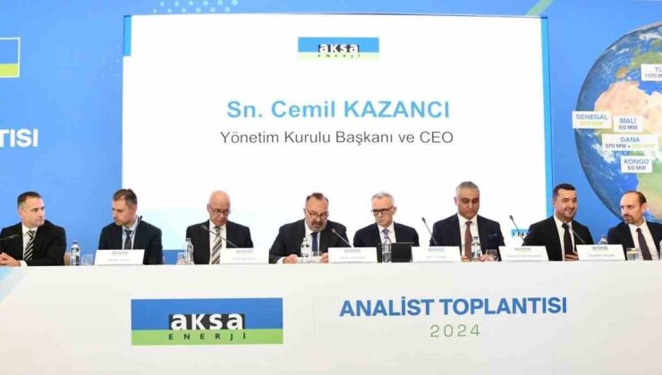 Aksa Enerji yıllık Analist Toplantısı gerçekleşti