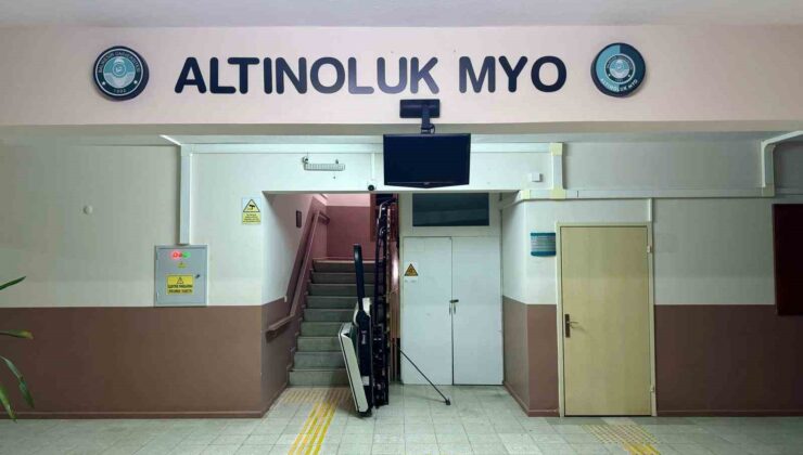 Altınoluk MYO’da hurdaları yenileme ile büyük tasarruf