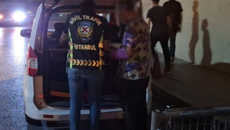Aracıyla kaldırımdan giden şahsa 2 bin 70 TL idari para cezası