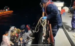 Ayvacık açıklarında 19 kaçak göçmen yakalandı