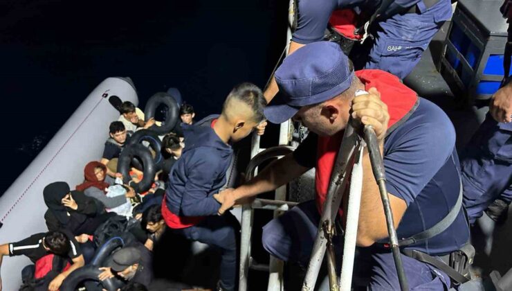 Ayvacık’ta 31 kaçak göçmen yakalandı