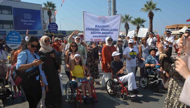 Ayvalık’ta 32’si düzenlenen “Engelliler Şenliği” coşkusu