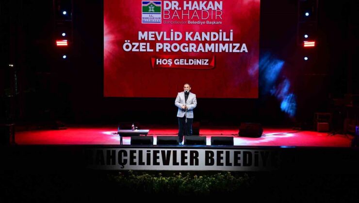 Bahçelievler’de Mevlid Kandili Özel Programı düzenlendi