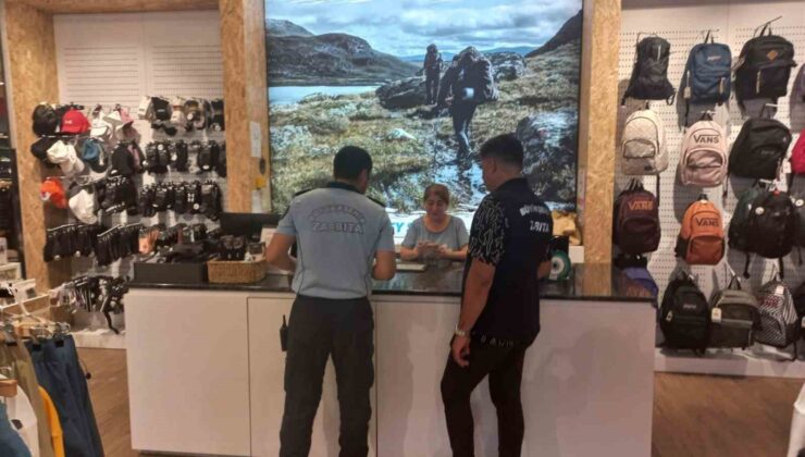 Balıkesir Büyükşehir Zabıtasından okul alışverişi mesaisi