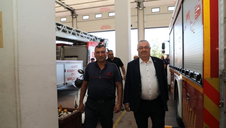 Başkan Mehmet Ertaş, İtfaiye Haftası’nı kutladı