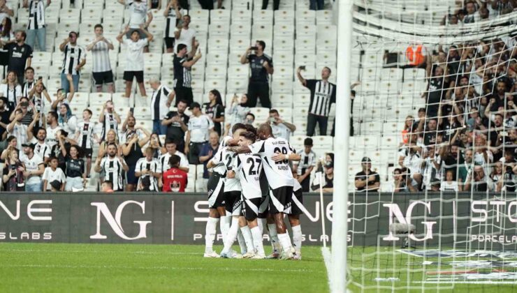 Beşiktaş Süper Lig’de 3’te 3 yaptı