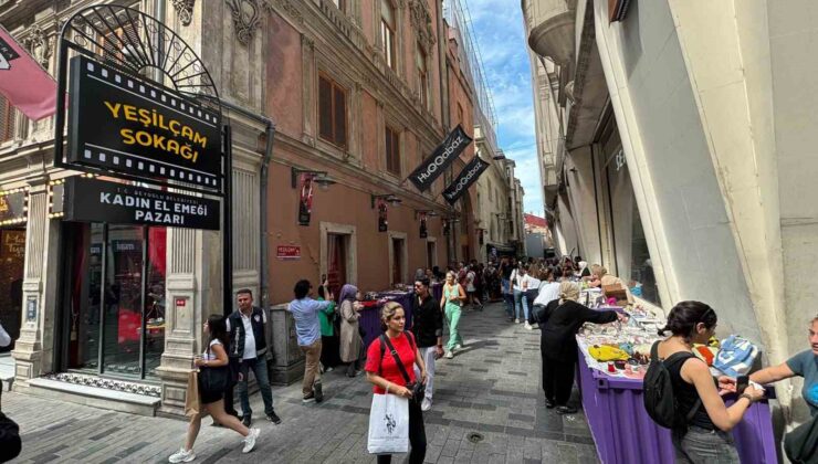 Beyoğlu’ndaki “Kadın El Emeği Pazarı” kaldırıldı