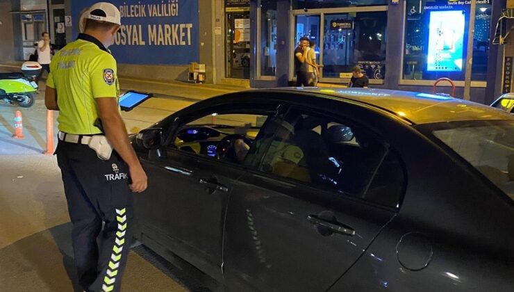 Bilecik’te trafik kurallarını ihlal eden sürücülere 107 bin 526 TL ceza