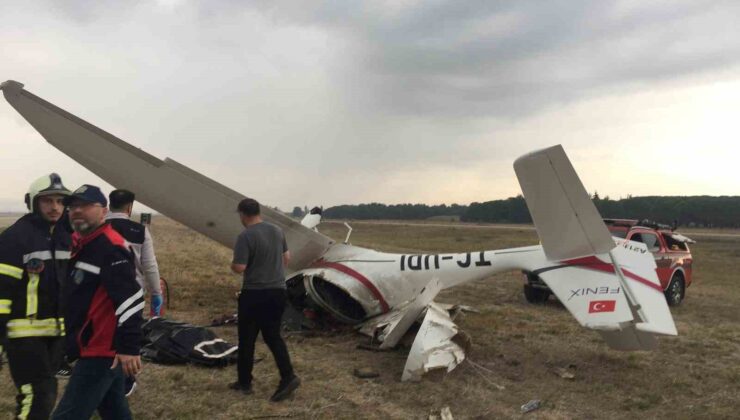 Bursa’da eğitim uçağı düştü, 2 pilot hayatını kaybetti