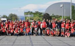 Bursa’nın kurtuluşunun 102’inci yıldönümüne motosikletliler renk kattı