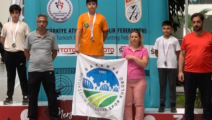 Büyükşehir sporcusundan birinciliği getiren atış