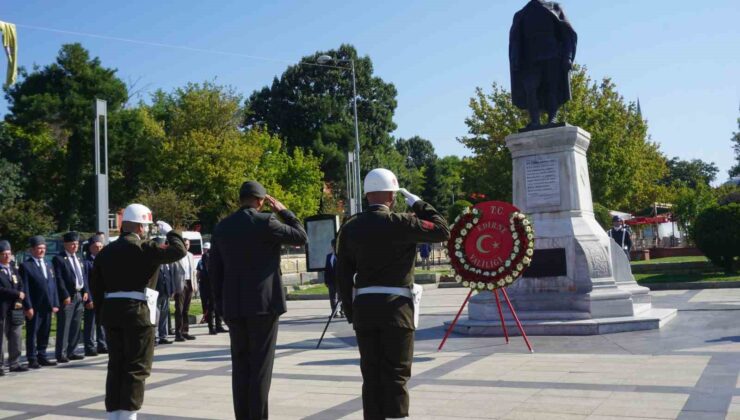 Edirne’de Gaziler Günü törenle kutlandı