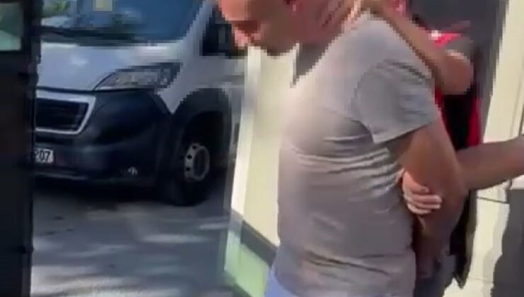 Eski sevgilisini darp eden şahıs yakalanarak adliyeye sevk edildi