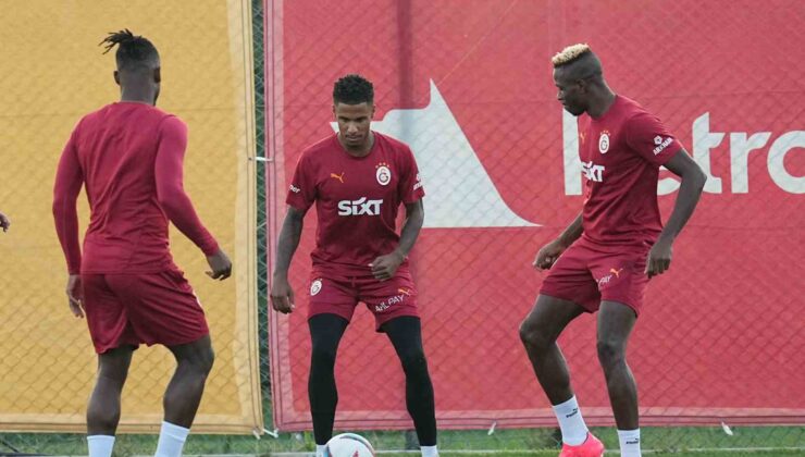 Galatasaray, Gaziantep FK maçı hazırlıklarını tamamladı