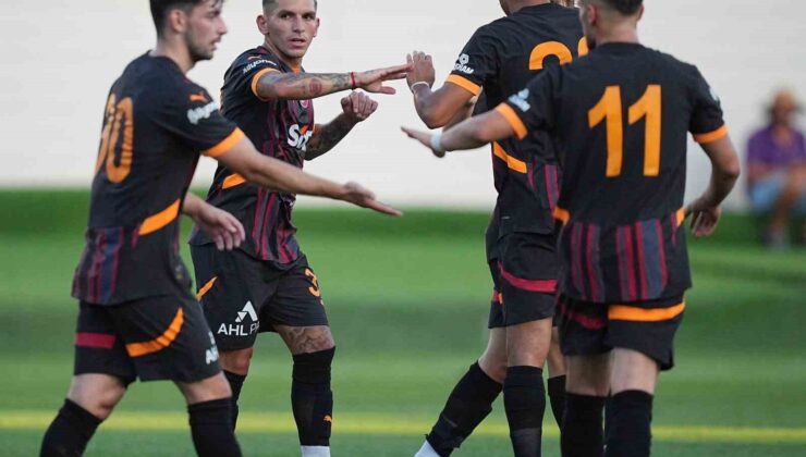 Galatasaray, hazırlık maçında Esenler Erokspor’u farklı mağlup etti