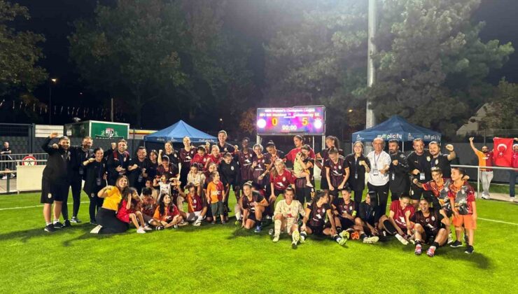 Galatasaray Kadın Futbol Takımı, Şampiyonlar Ligi’nde 2. tura yükseldi