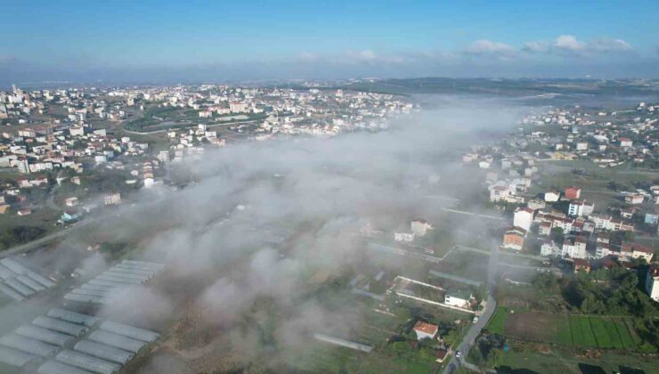 İstanbul’da sis kartpostallık görüntüler oluşturdu