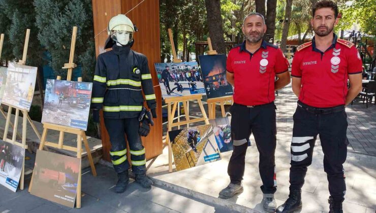 İtfaiye haftasında vatandaşlar bilgilendirildi