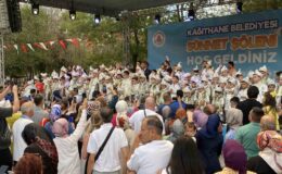 Kağıthane Belediyesi’nin düzenlediği sünnet şöleninde bin çocuk sünnet oldu