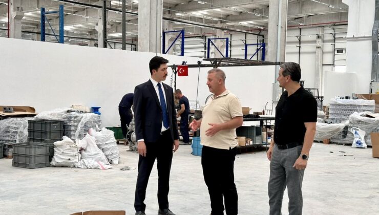 Kaymakam Kahraman’dan OSB firmalarına ziyaret
