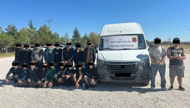 Kırklareli’nde 1 ayda 2 bin 4 kaçak göçmen yakalandı