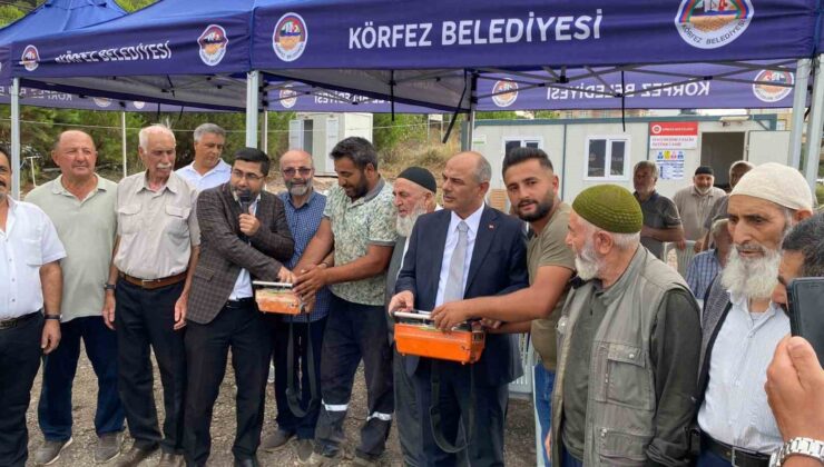 Körfez’de yeni caminin temeli atıldı