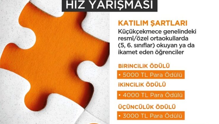 Küçükçekmece Belediyesi’nin ödüllü yarışmaları başlıyor