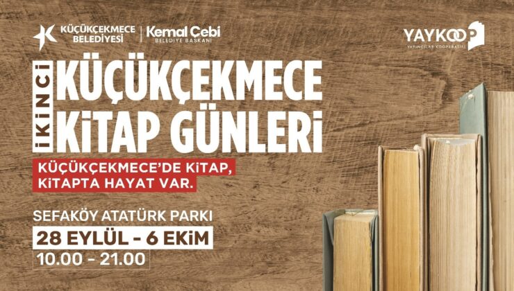 Küçükçekmece’de Kitap Günleri’ne geri sayım başladı