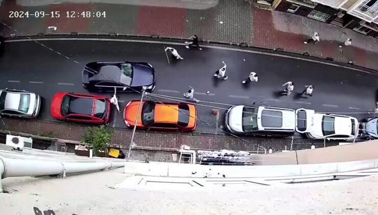 Küçükçekmece’de yabancı uyruklu şahısları kavgasına ortalık karıştı