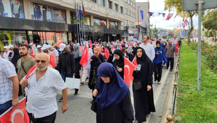 LGBT’ye karşıtı yüzlerce vatandaş Fatih’te bir araya geldi