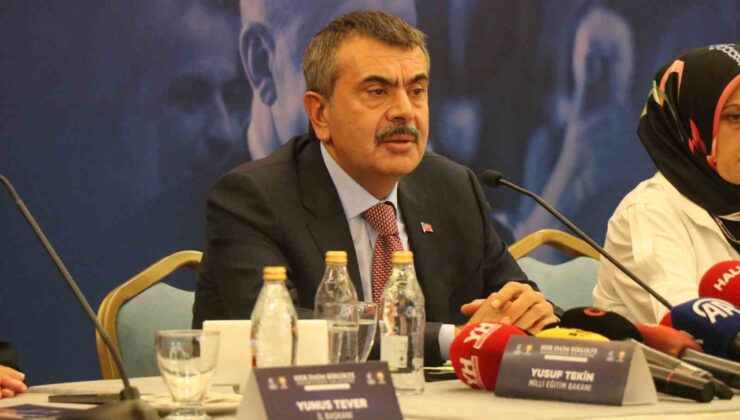 Milli Eğitim Bakanı Tekin: “Niye rahatsız oluyorsunuz?”