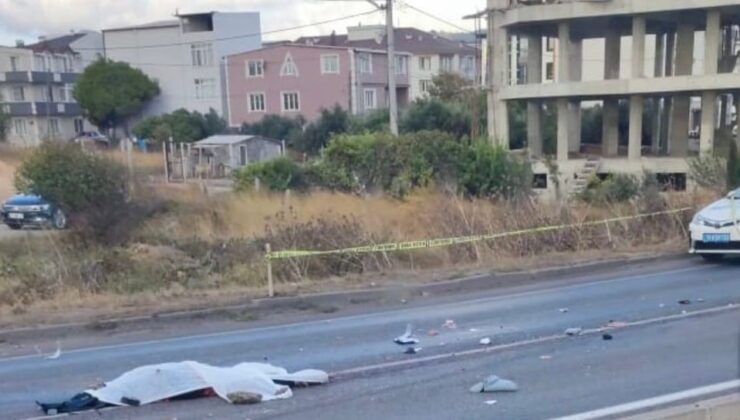 Motosikletiyle otobüsün altında kalan astsubay hayatını kaybetti