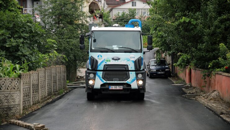 Sakarya’da kuvvetli yağışa karşı SASKİ ekipleri 24 saat sahada olacak