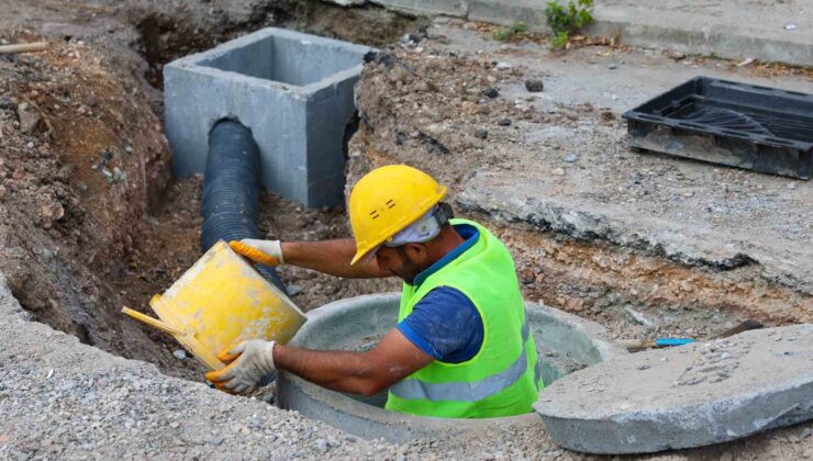 SASKİ o mahallenin altyapısını kışa hazırladı