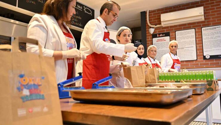 Şişli’de “Bir Öğün Bizden” projesi: Her gün bin 500 öğrenciye gıda paketi