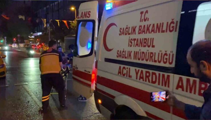 Şişli’de yabancı uyruklu şahısların kavgası kanlı bitti: 2 yaralı