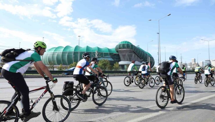 Sporseverler, yeşile pedalladı