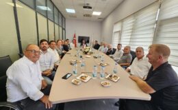 Tarihi Alan Başkanı İsmail Kaşdemir, muhtarlarla bir araya geldi