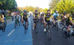 Tekirdağ’da Avrupa Hareketlilik Haftası’nda bisiklet turu düzenlendi