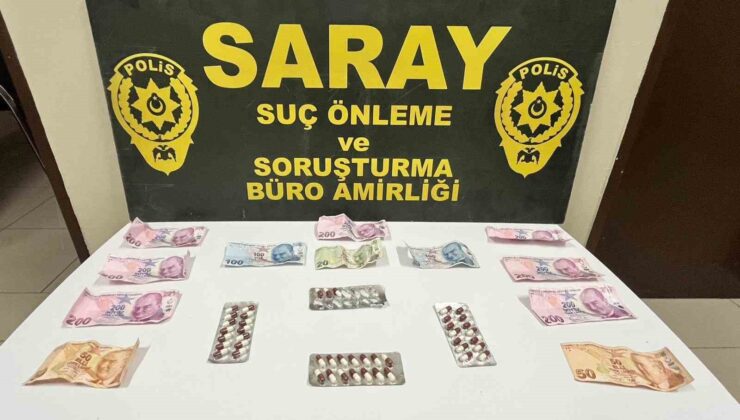 Tekirdağ’da emniyetinden torbacıya suçüstü