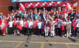 Tekirdağ’da ilk ders zili renkli görüntülere sahne oldu