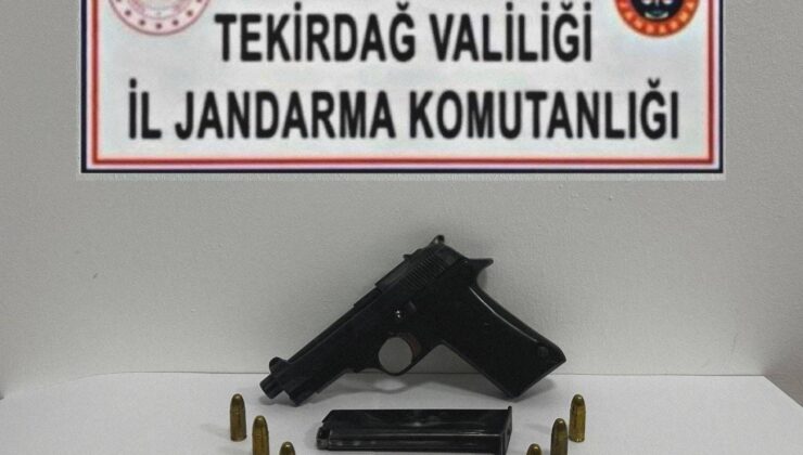 Tekirdağ’da Jandarma operasyonları: Uyuşturucu ve silah ele geçirildi