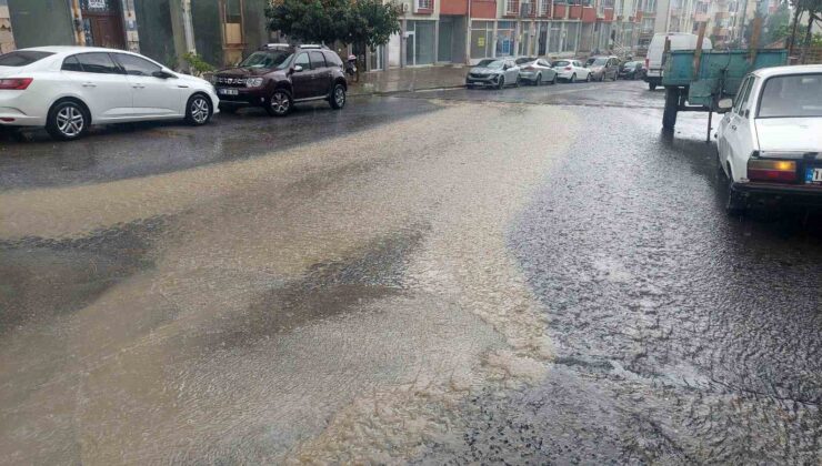 Tekirdağ’da sağanak yağış